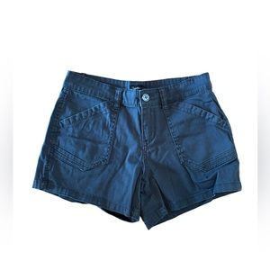 Supplies Gray Flat Front Chino Shorts 4” Inseam Women's Size 8 Excellent